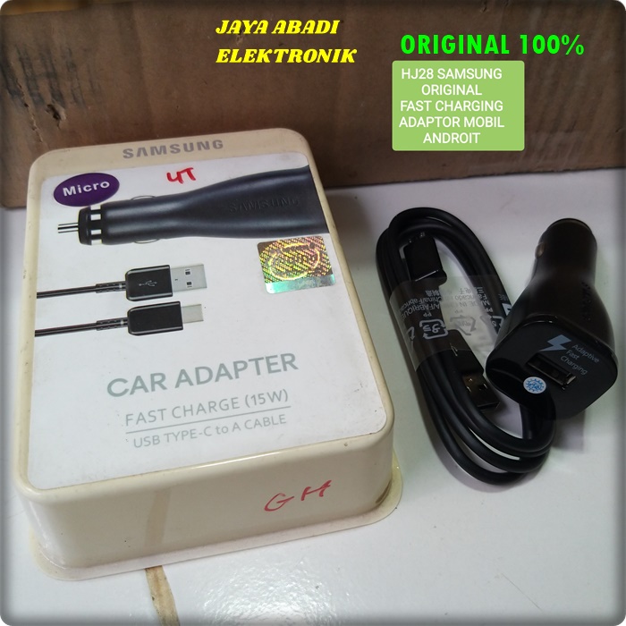 J37 ORIGINAL SAMSUNG ADAPTOR MOBIL 2A 15 WAT USB CHARGER MICRO FAST CHARGING CHARGER CASAN TRAVEL ADAPTER daptor mobil super aki accu ac dc travel adapter charge dual usb fast sped androit tc quick charge bisa untuk segala jenis handphone micro