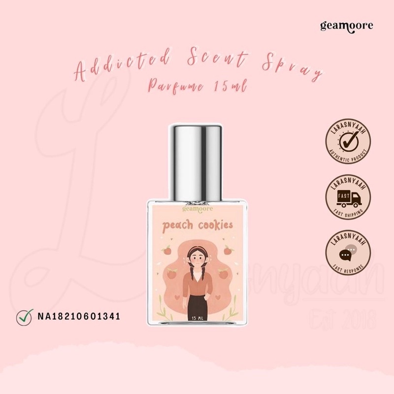 Parfum Geamoore Parfume Spray Addicted Scent Series BPOM 15ml-1