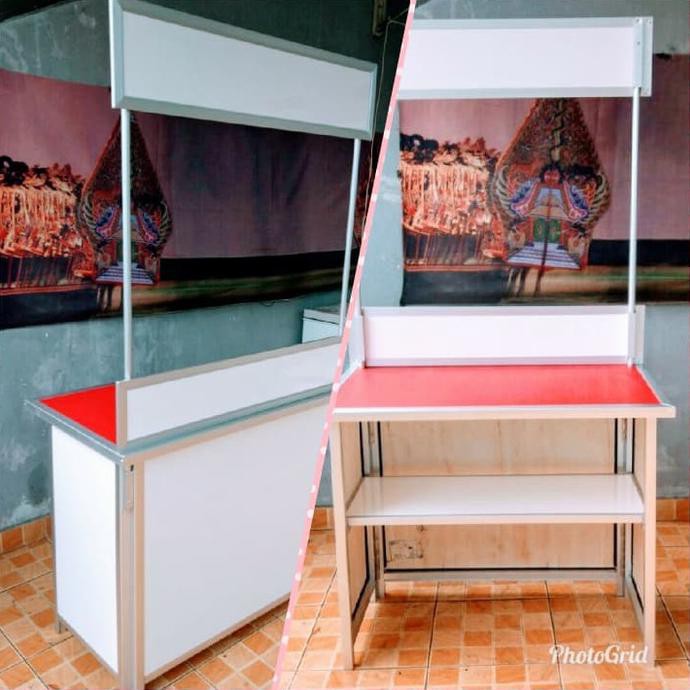 Portable Booth /booth lipat Polos -Free Penghalang depan sdh pakai Tas