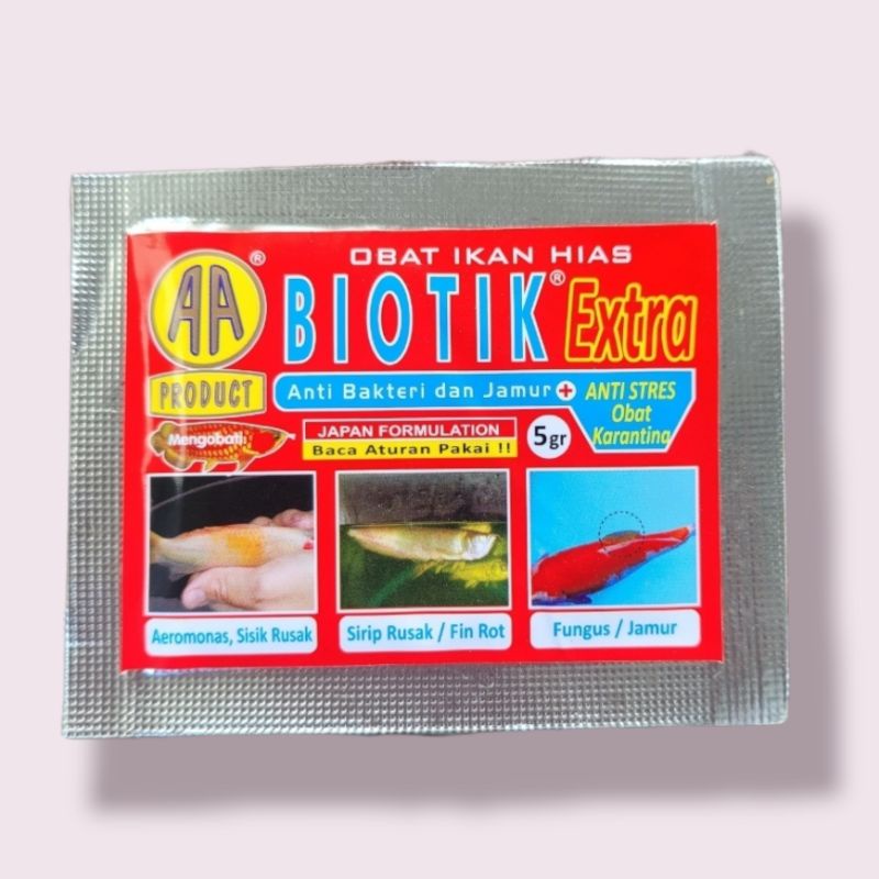 Obat Ikan Sakit Biotik Extra karantina Koi Koki