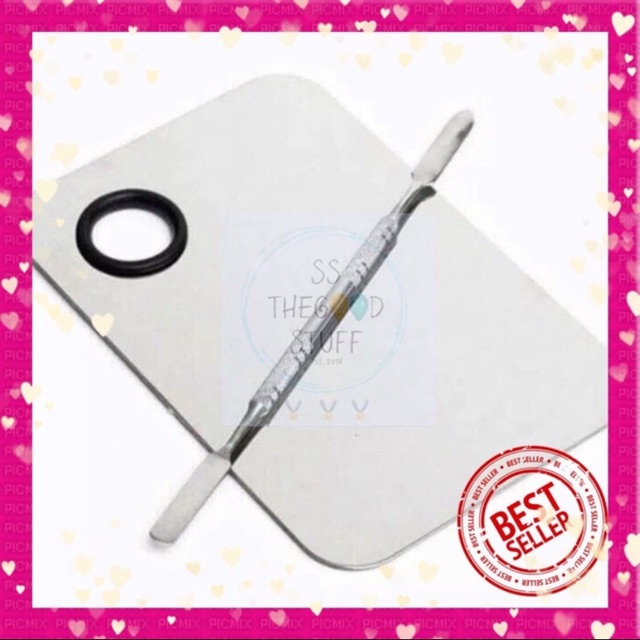 Mixing Pallete / Mixing Palette / Mixing Foundation Stainless Steel