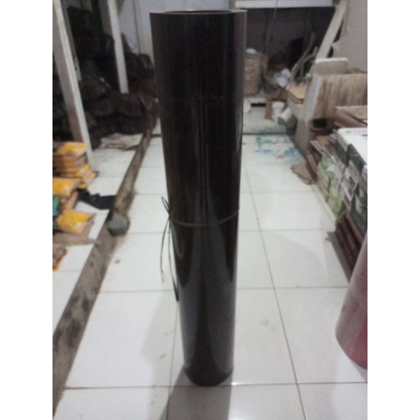 Fiber Pagar HITAM &amp; PUTIH POLOS &amp; MOTIF | FIBER TEBAL Penutup Pagar Harga per Meter