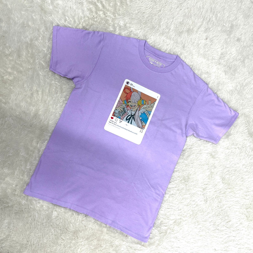 Tshirt Uta Diva Lilac Character Anime Manga One Piece Premium Unisex