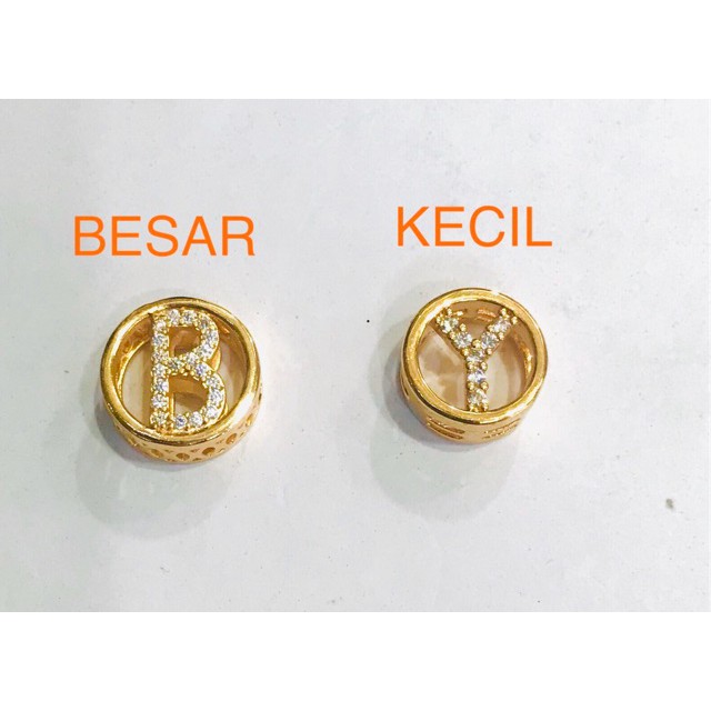 Best Seller! Gelang nama gelang huruf gelang alphabet gelang inisial Terbatas!