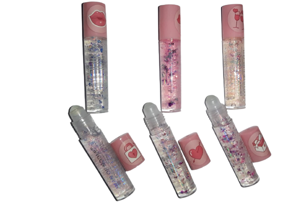 BWDG Lip Gloss Iman Of Noble Lip Gloss Transparan Roll on Pelembab Untuk Bibir Mencerahkan Lip