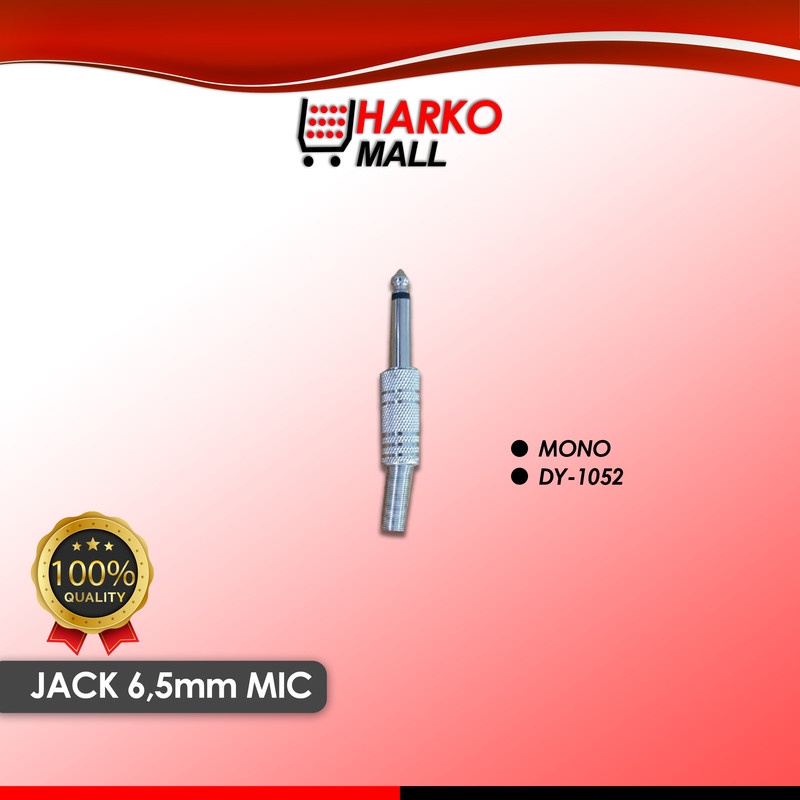 Jack Converter MIC 6.5mm MONO DY-1052