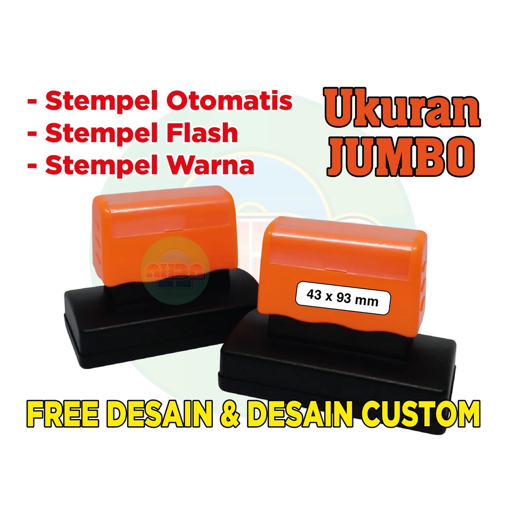 

mg STEMPEL OTOMATIS JUMBO / STEMPEL KARDUS / STEMPEL FRAGILE