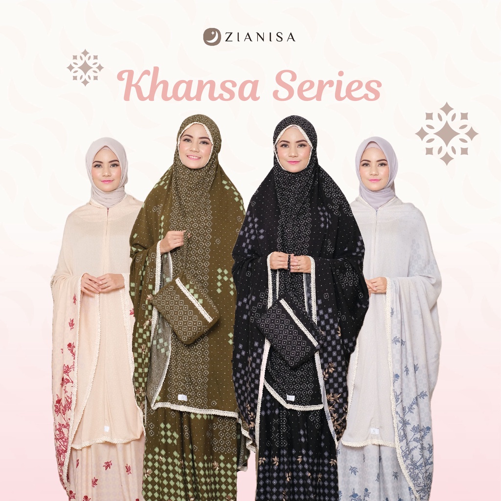 Mukena Zianisa Border Khansa Allsize