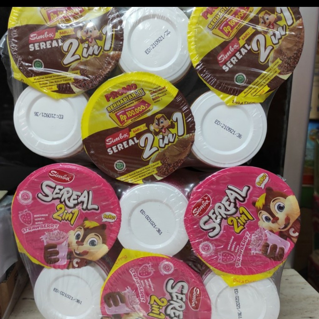 

Simba Sereal Cup 2 in 1 ( 1 Pack isi 6pcs )