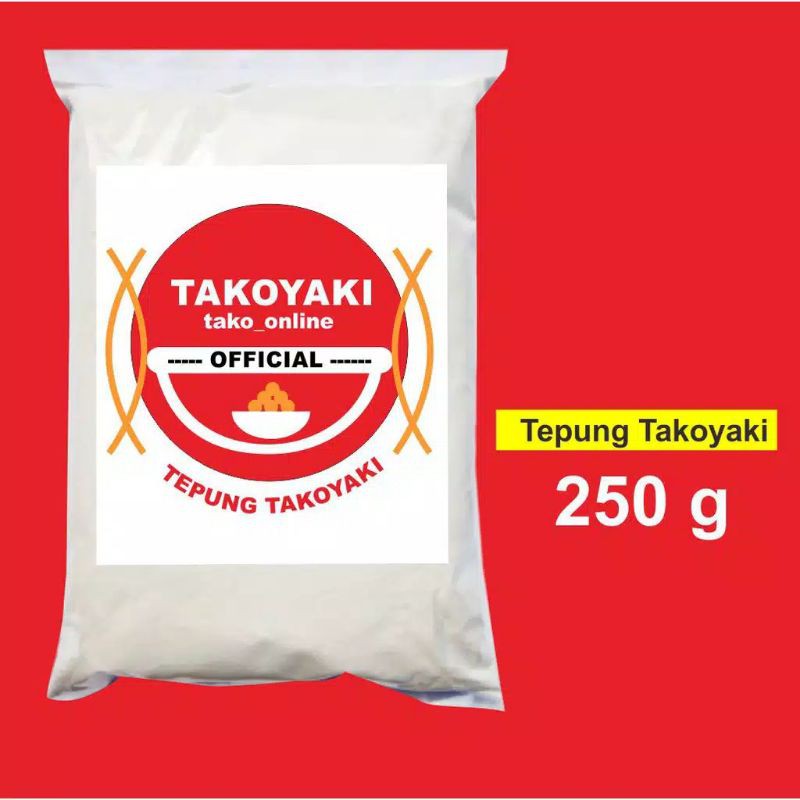 

TERMURAH TEPUNG TAKOYAKI 250 GRAM