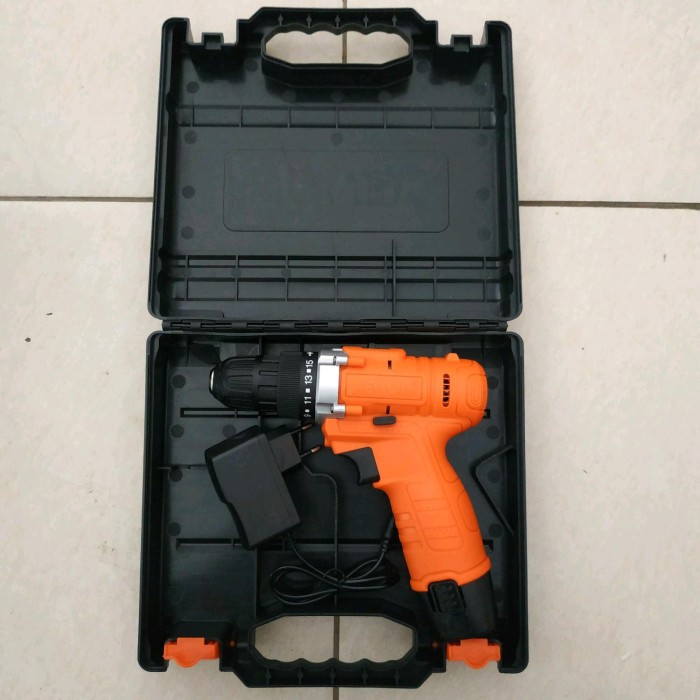 Mesin Bor Battery Baterai Cas Charger Cordless Drill Xenon CDD 500 E