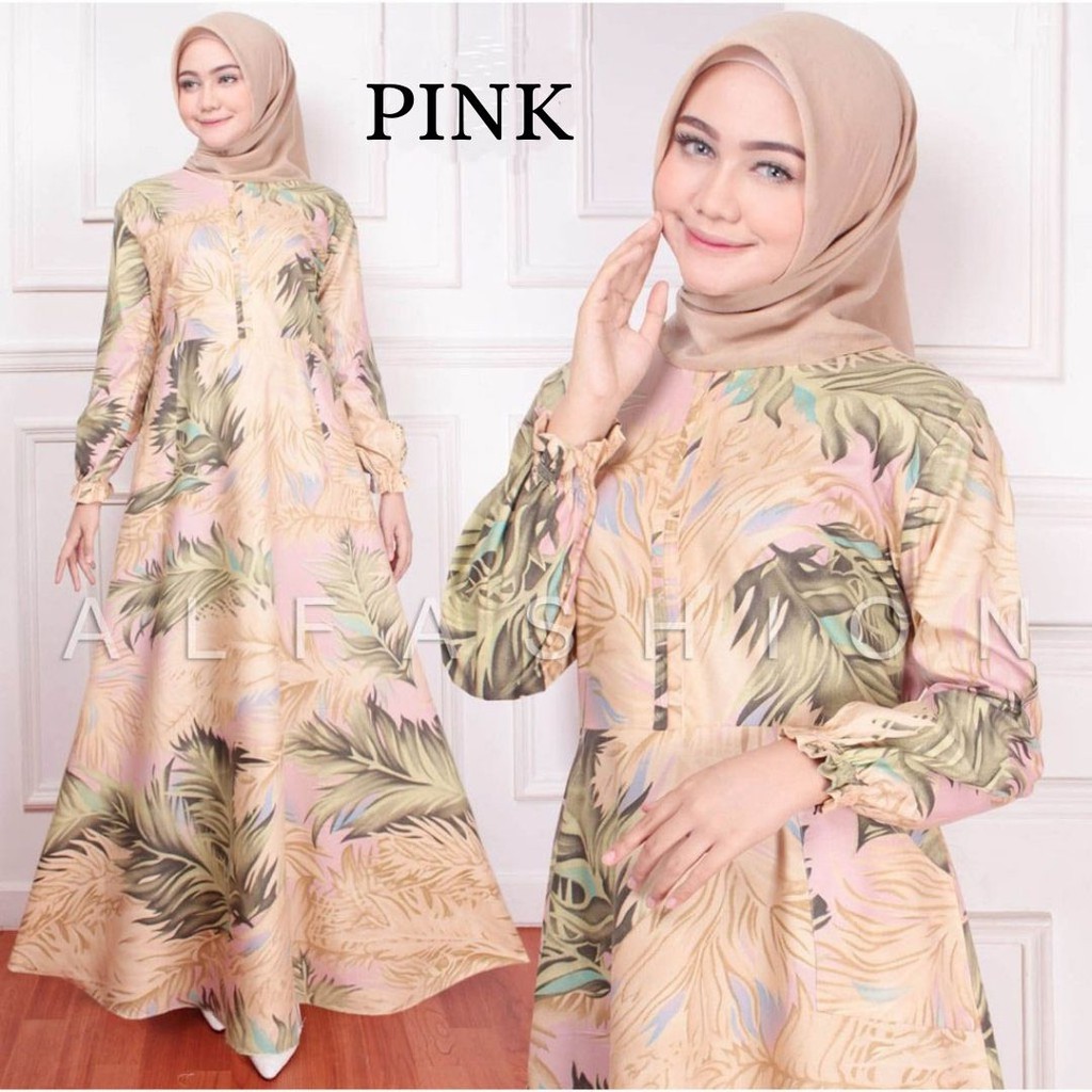 Gamis wanita semi butik terbaru