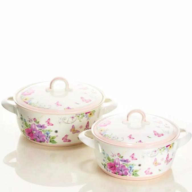 CASSEROLE KERAMIK BULAT / TEMPAT SUP/ TEMPAT SAYUR KERAMIK