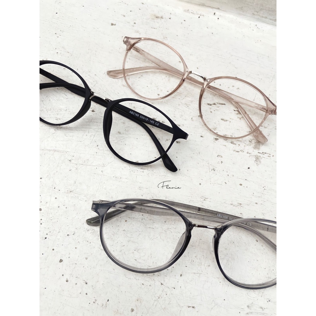 Flavia Eyewear - Kacamata Arabelle (custom minus, photochromic, blueray, bluechromic dan photobrown)