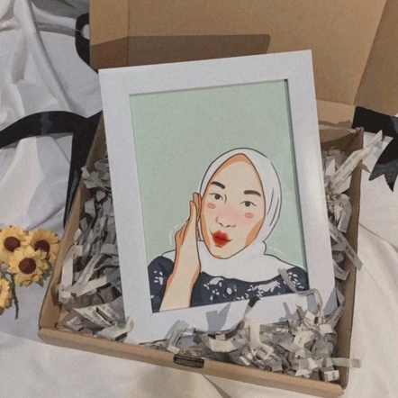 

Frame Illustration A | Ilustrasi + Bingkai 6R