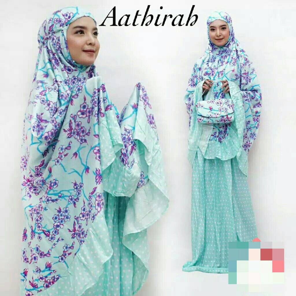 TBM MUKENA MOTIF BUNGA BAHAN KATUN PREMIUM