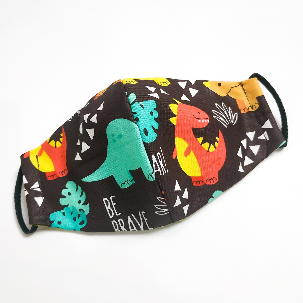 Masker Katun Motif ( DINO SERIES )