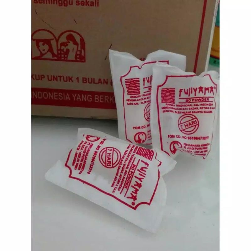 fujiyama (bo powder) penghilang bau badan