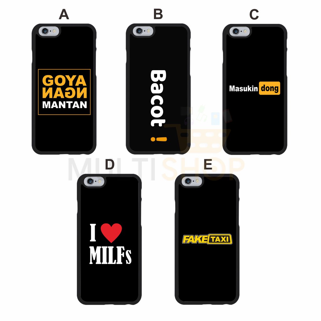 Ms 036 Fashion Case Kata Kata Unik For Smartphone Oppo Vivo