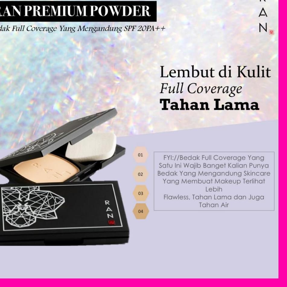 lww-30 NATCHA BEAUTY x RAN PREMIUM NO BOX HOLO 100% ORI MINI RESMI BEDAK TWC TERBAIK TERLARIS SIVA B