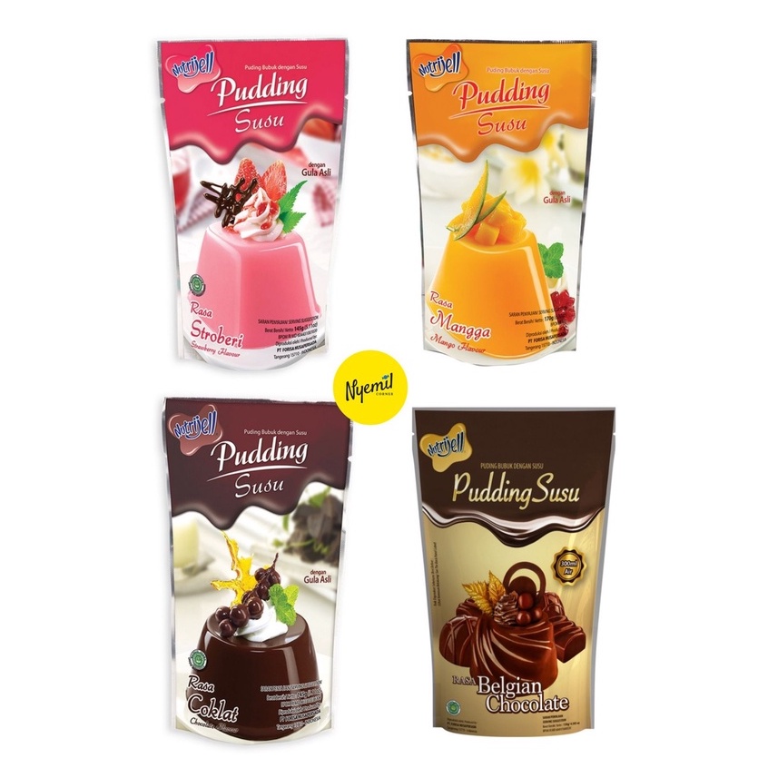 

Nutrijell Puding Susu 145gr/170gr