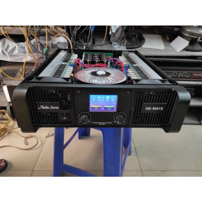 Power Ampli Amplifier Audio Seven GB-9001x GB 9001X GB 9001 X Original Class GB 2000 Watt Garansi Re