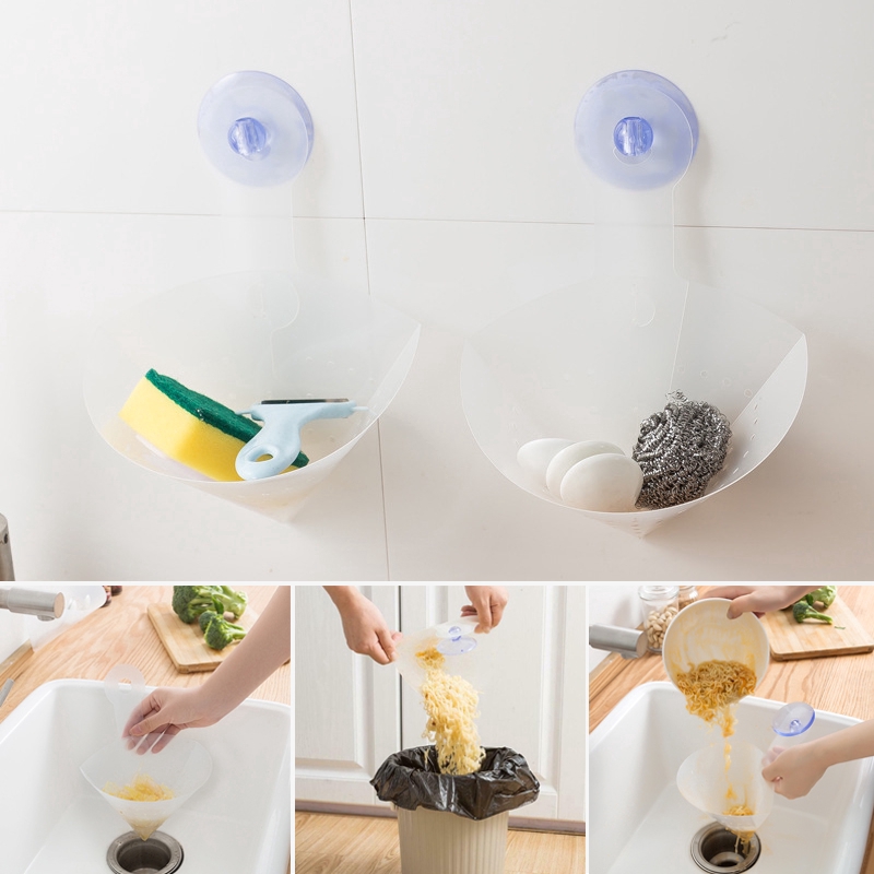 Foldable Filter Simple Sink Self-Standing Sink Anti-blocking Device