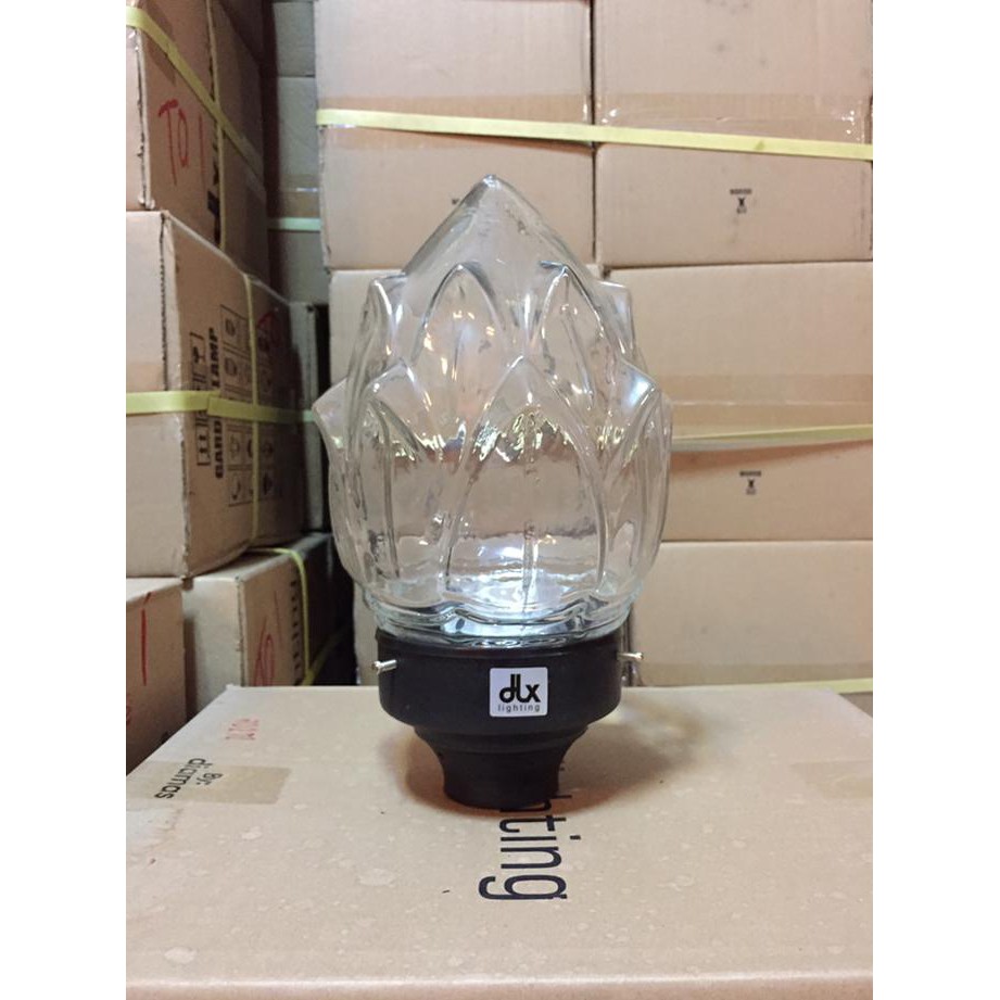 Sale Dlx Lighting Tp 90K Lampu Taman Pilar Bening Kaca Minimalis