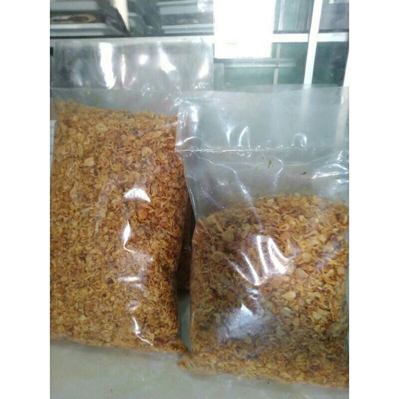 

bawang goreng 500gr, renyah, gurih, kriuk dan enak