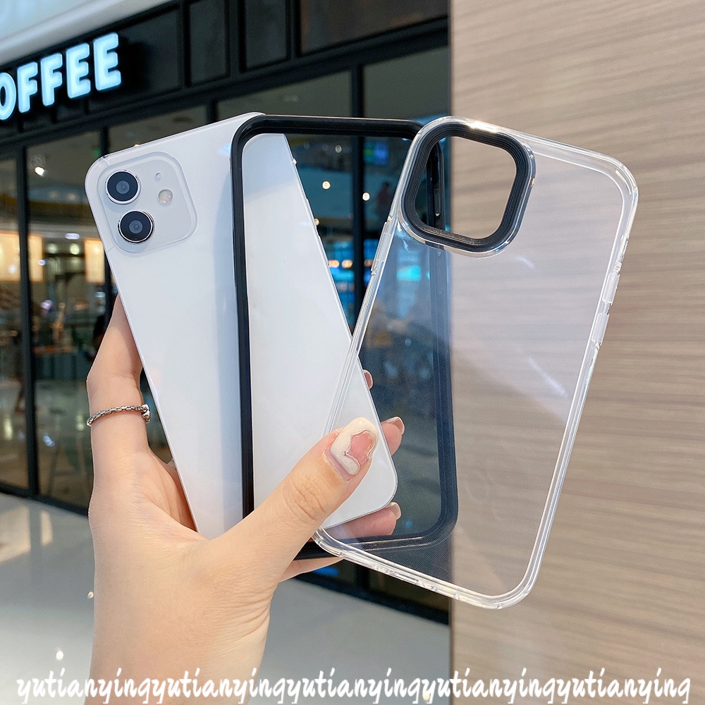 Soft Case Transparan Shockproof Cover Realme C25s C25 C15 C12 C21Y C25Y C21 C20 C20A C11 2021 5 5i 5S 6i C3