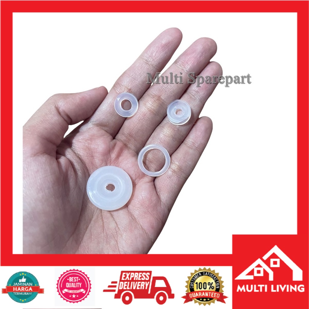 Karet Presto Untuk Komponen kecil panci Seal Stop KATUP Valve Silicone Ring Silikon Sepaket 4pcs