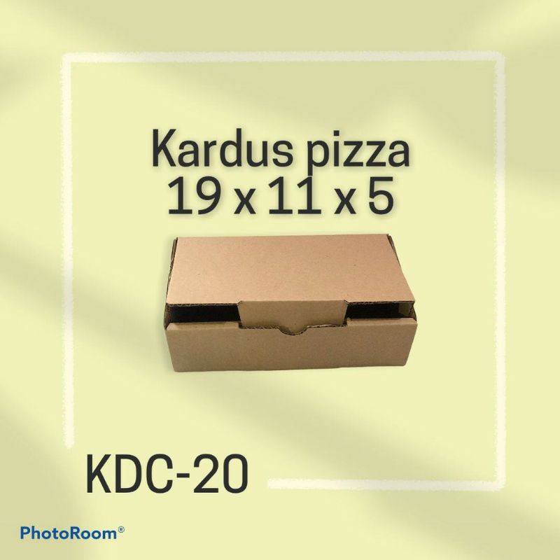 

Kardus/Box Pizza/Box Diecut Uk 19x11x5 Cm Polos-Baru