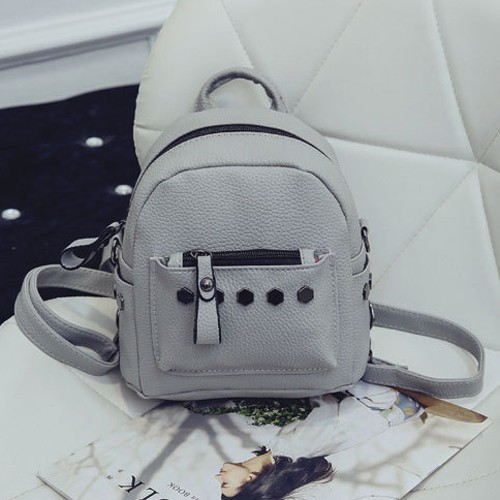 tas selempang ransel mini dual sling bag backpack korea studs (2I4) bta350