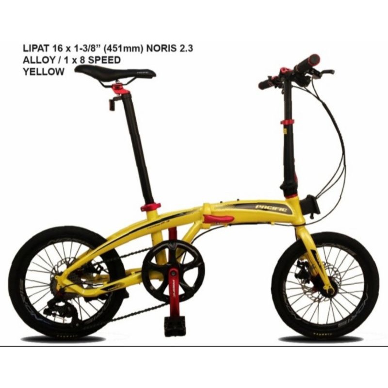 Sepeda lipat 16 Inch Pacific Noris 2.3