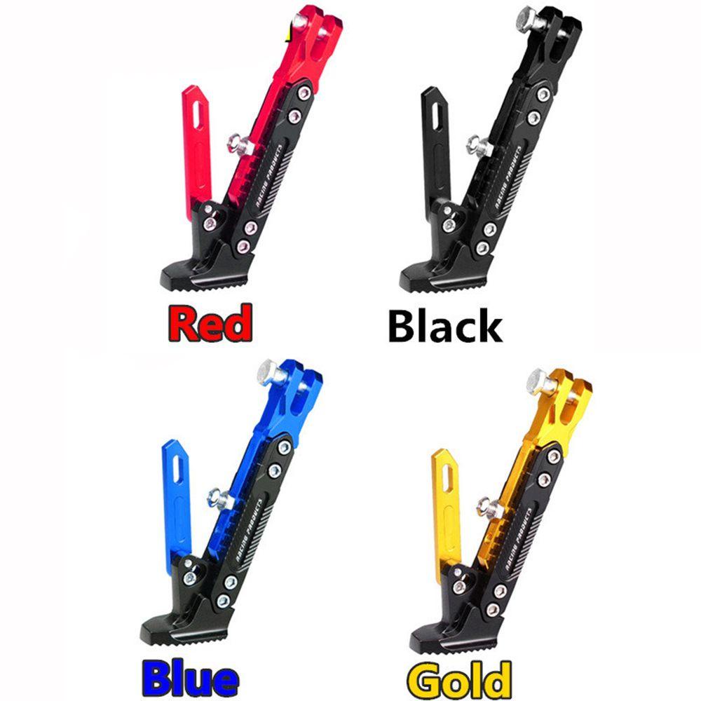 Bracket Kaki Metal Populer Folding Side Stand Rangka Motor Penyangga Roda Motor