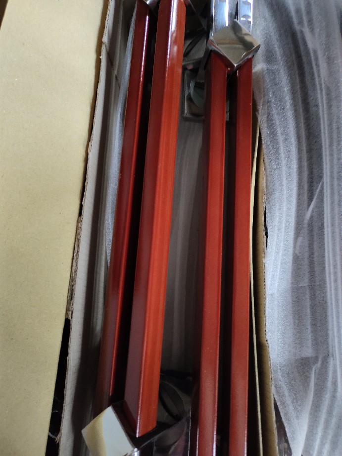 Handle Pintu Rumah Panjang 42 Cm Tarikan Pintu Pegangan Pintu Rumah Minimalis Coklat Muda Natural