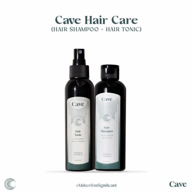 [CAVEMens] CAVE HAIR Shampoo + Cave Hair Tonic by Cave.id