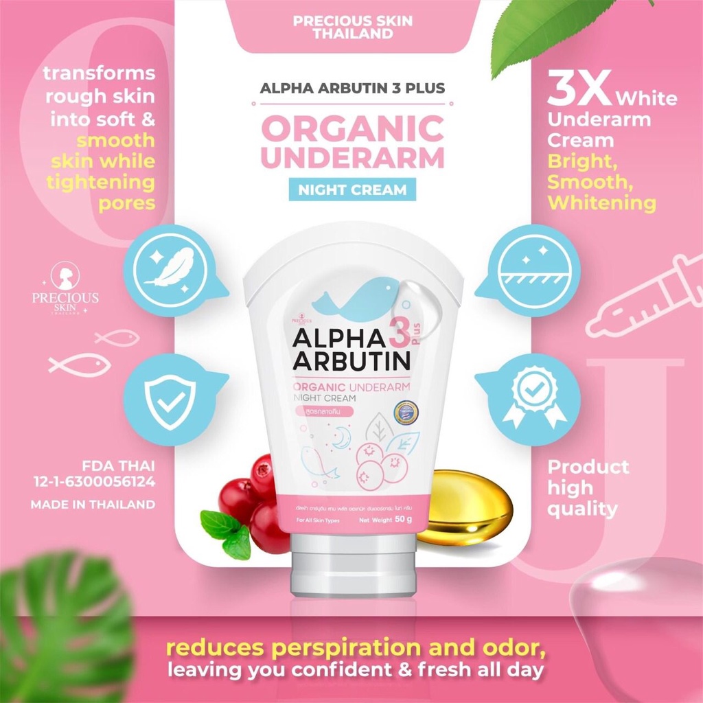 [BPOM] ALPHA ARBUTIN 3 Plus Collagen Whitening Series - Lotion Soap Face Body Serum Scrub Pemutih Pencerah