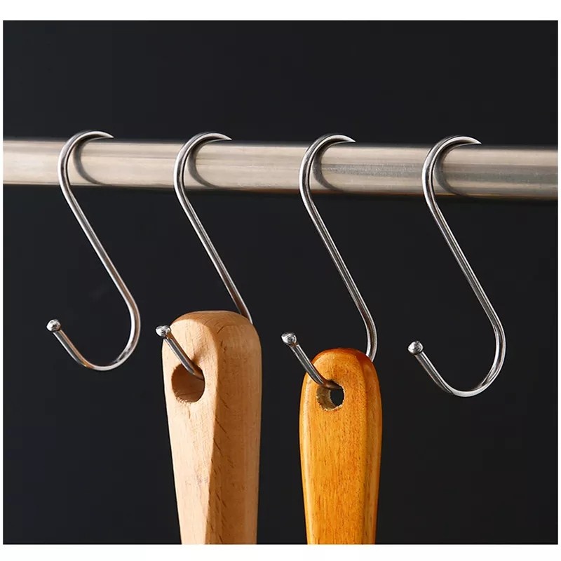 NA - Cantolan Serbaguna Stainless Stell Gantungan Hook S Besar