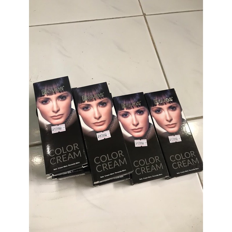 feves hair color 60 ml