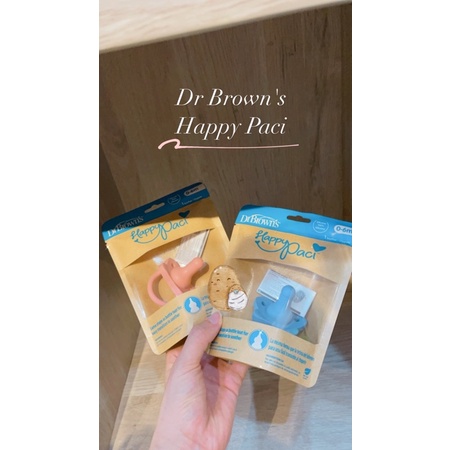 Dr Brown's - Happy Paci Silicone Pacifier / Empeng silikon  Dr Brown DrBrown