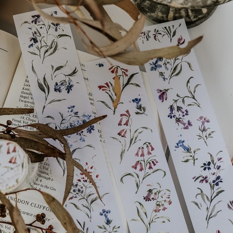 

[Sample] Meow Illustration Bushwalking Washi Tape