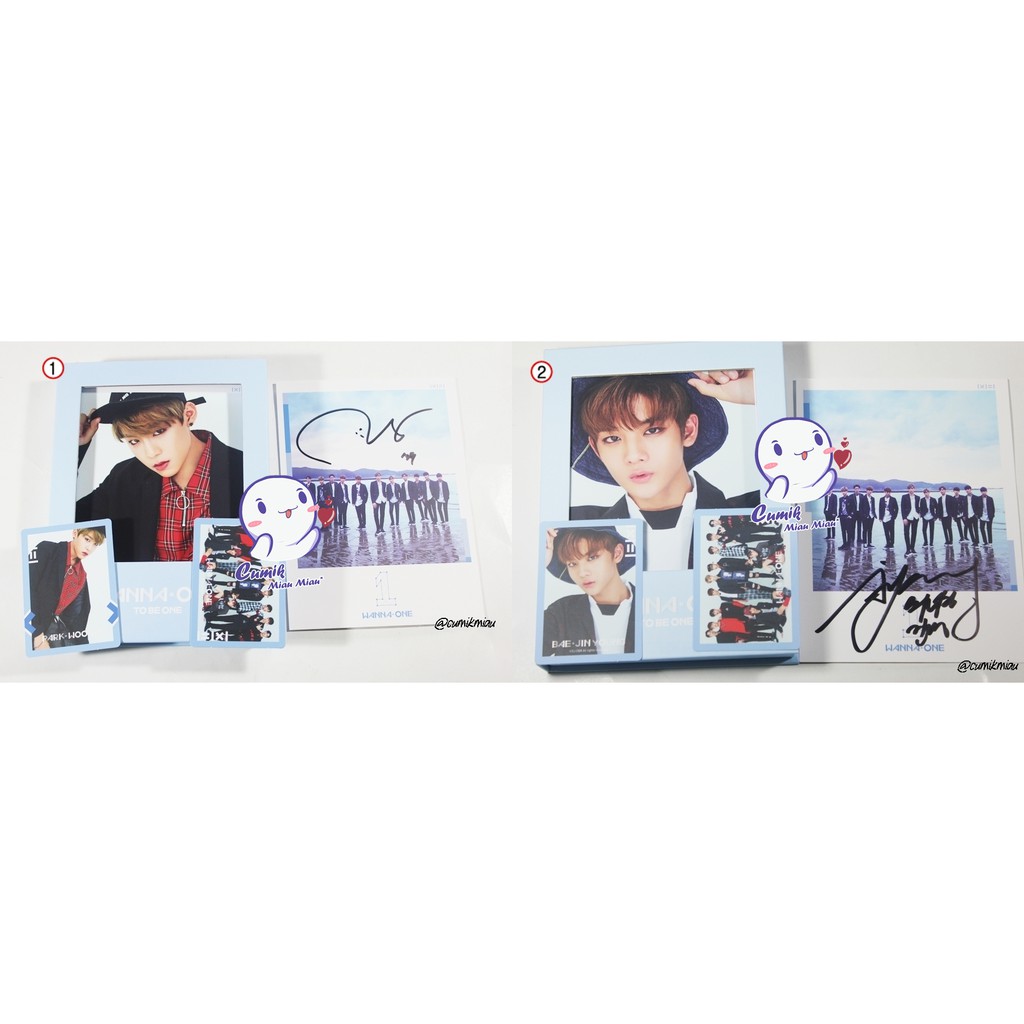 SIGNED Wanna One Album Sky Ver.