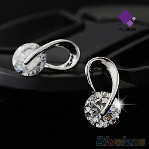 Anting Stud Cubic CZ Untuk Wanita