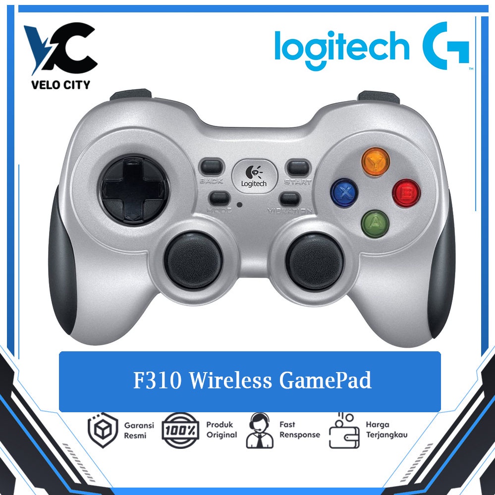 Gamepad Wireless Mobile Gaming I Logitech F710 - Garansi Resmi 3 Tahun