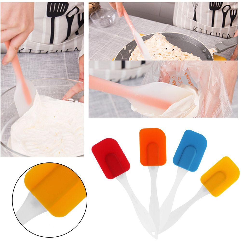 Populer Spatula Silikon Peralatan Dapur Fondant Pastry Tools Baking Scraper