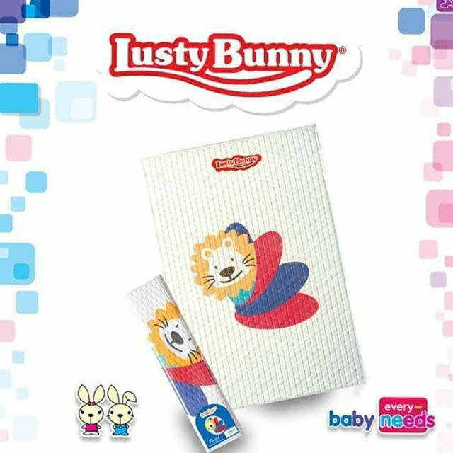 ♥BabyYank♥ PERLAK BAYI LUSTY BUNNY ALAS OMPOL BAYI 55X80CM (PK1745 PK1746)