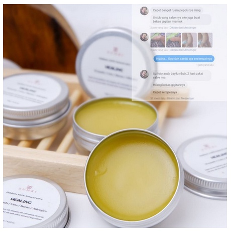 healing salve  for ezema |  ruam popok bayi | salep gatal | salep eksim |  salep ezema