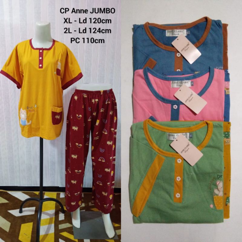 Babydoll Jumbo celana panjang Anne Claire