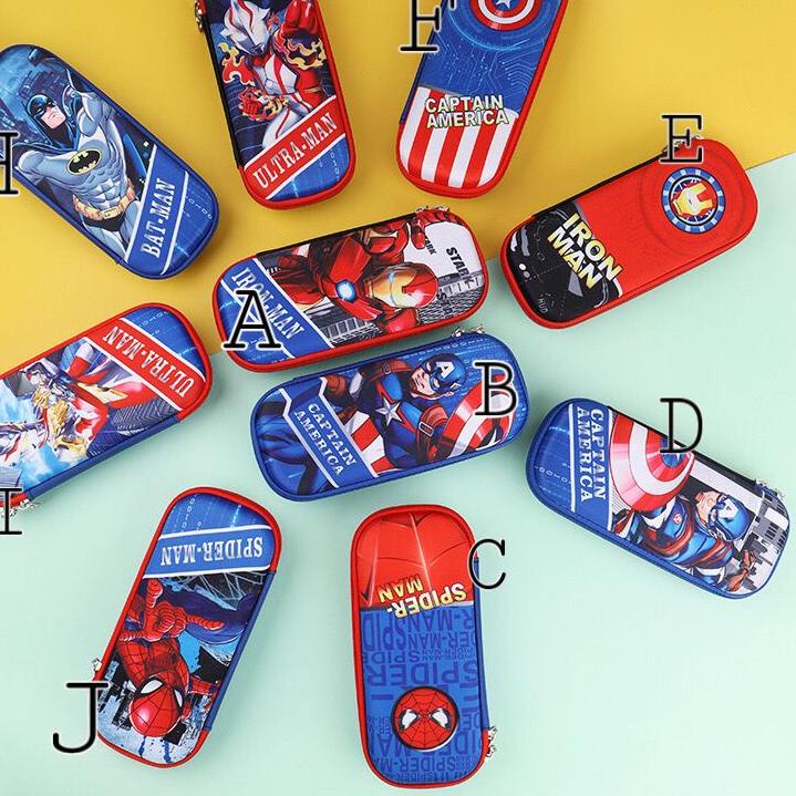 

Paling Baru kotak pensil superhero kotak pensil anak laki-laki peralatan sekolah import SH5;